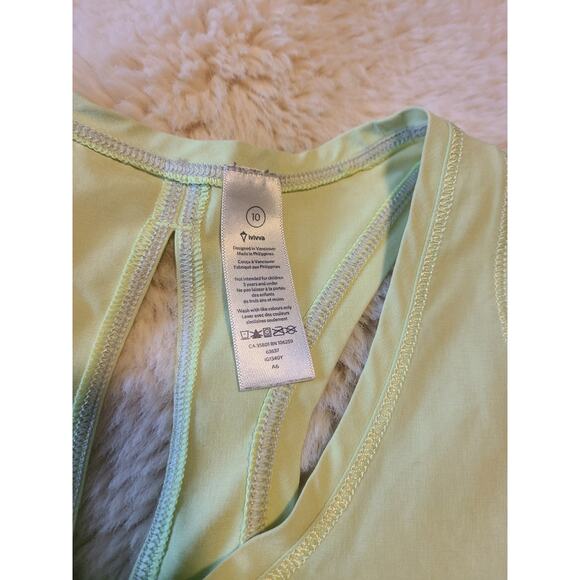 Ivivva by Lululemon Athletic outfit tank and leggings sizes 10 & 12 Girl's - Picture 4 of 10